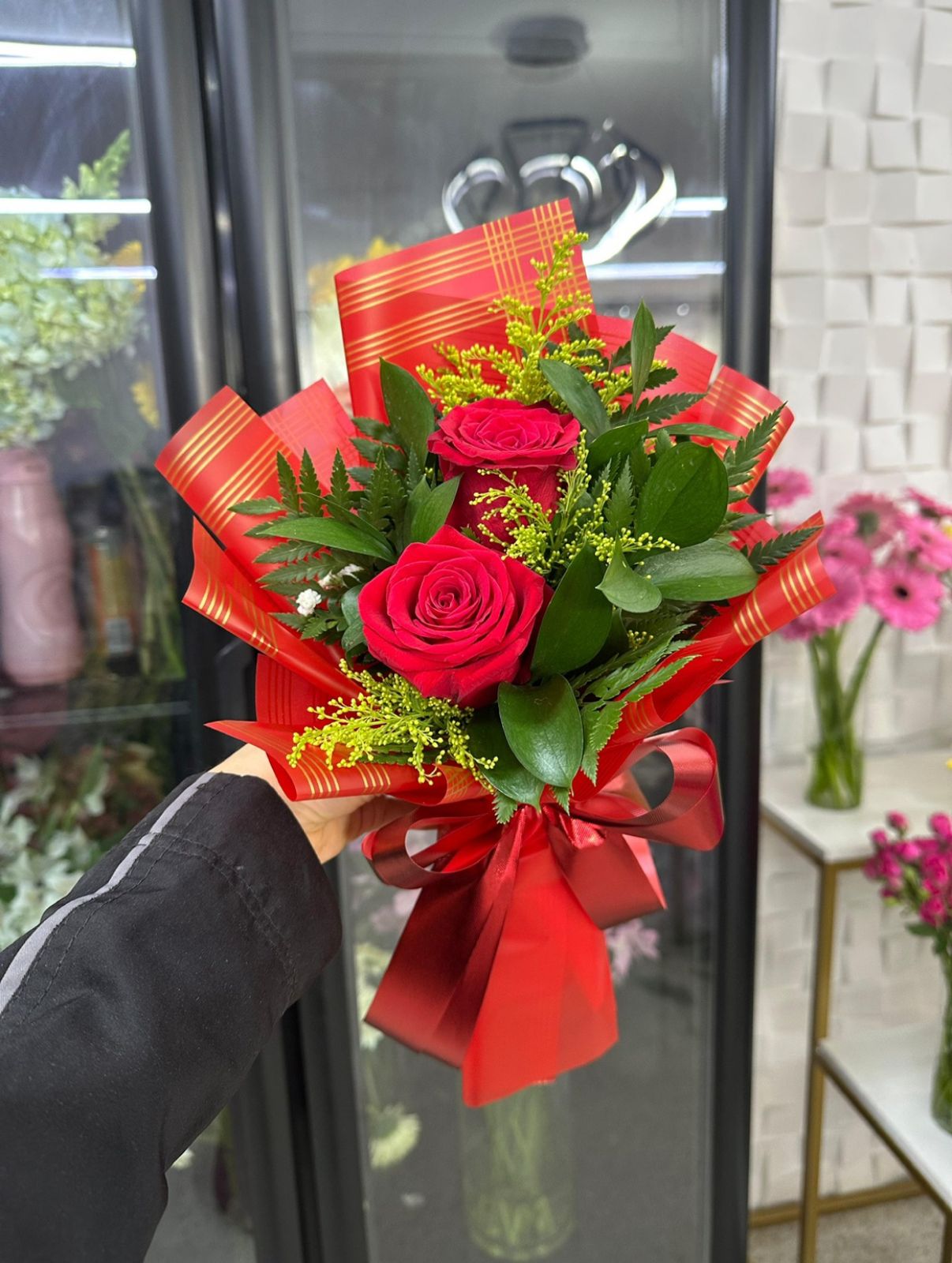 Ramelhete duas rosas